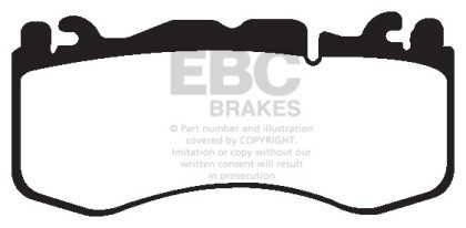 EBC Yellowstuff Front Brake Pads for 12+ Aston Martin Vantage 4.7