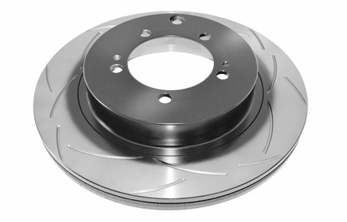 DBA Rear Slotted Street Series Rotors for 03-05 Evo 8/9