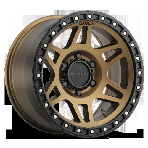 Method MR312 17x8.5 0mm Offset 6x120 67mm CB Method Bronze/Black Wheel