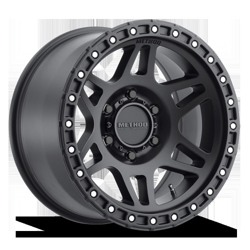 Method MR312 17x8.5 0mm Offset 6x120 67mm CB Matte Black Wheel
