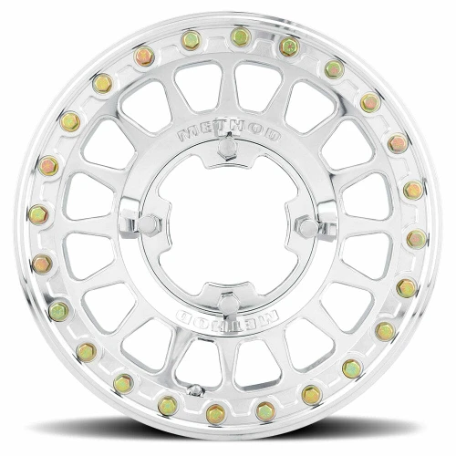 Method MR413 UTV Beadlock 15x738mm Offset 4x136 96mm CB Polished Wheel