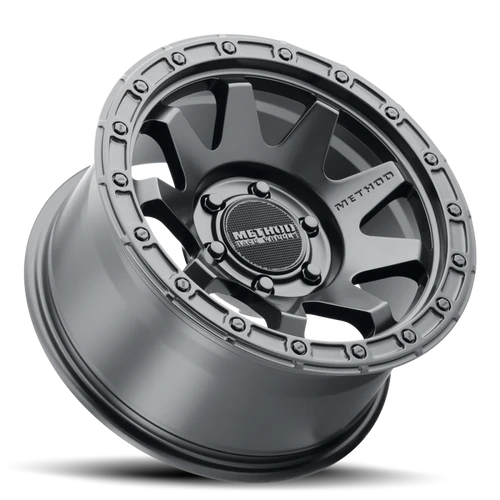 Method MR317 17x9 -12mm Offset 5x5 71.50mm CB Matte Black Wheel