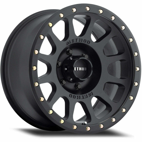 Method MR305 NV 18x9 0mm 6x135 94mm Matte Black Wheel