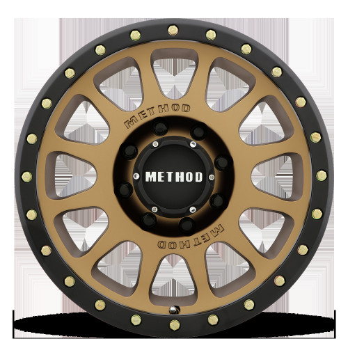 Method MR305 NV HD 18x9 +18mm Offset 8x170 130.81mm CB Method Bronze/Black Street Loc Wheel
