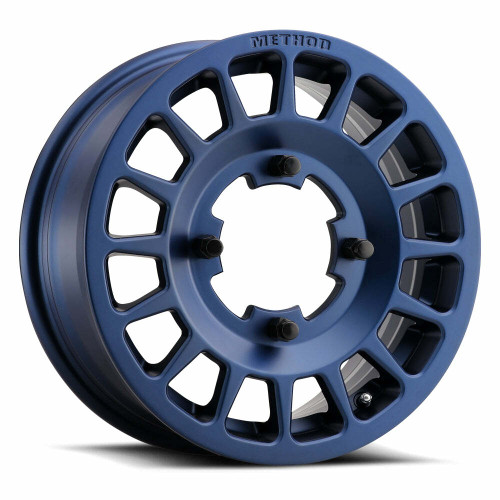 Method MR407 15x6 5+1/+51mm Offset 4x156 120mm CB Bahia Blue Wheel