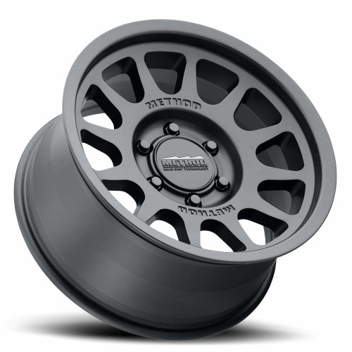 Method MR703 16x6.5 +90mm Offset 6x180 138.9mm CB Gloss Matte Black Wheel