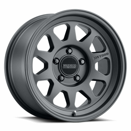 Method MR316 17x8.5 0mm Offset 5x150 110.5mm CB Matte Black Wheel
