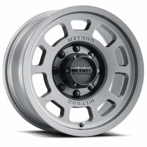 Method MR705 18x9 +18mm Offset 8x180 130.81mm CB Titanium Wheel