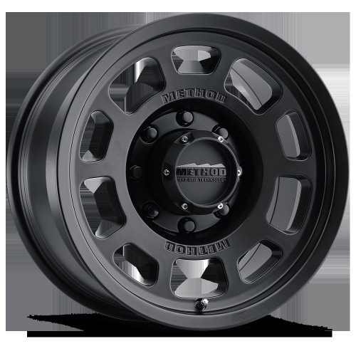 Method MR705 18x9 +18mm Offset 8x180 130.81mm CB Matte Black Wheel