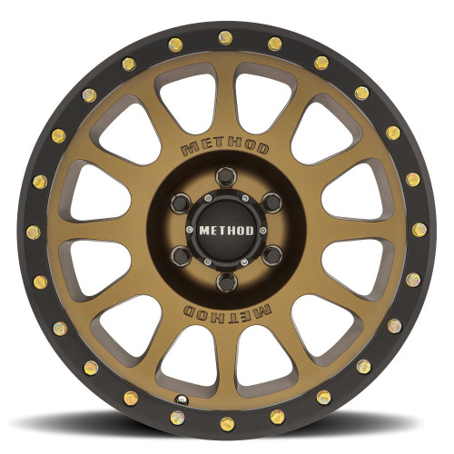 Method MR305 NV 18x9 0mm 6x135 94mm CB Method Bronze/Black Street Loc Wheel
