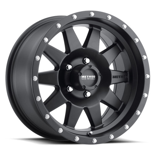 Method MR301 The Standard 20x9 +18mm Offset 5x150 116.5mm CB Matte Black Wheel