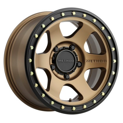 Method MR310 Con6 17x8.5 0mm 5x5 71.5mm CB Method Bronze/Black Street Loc Wheel