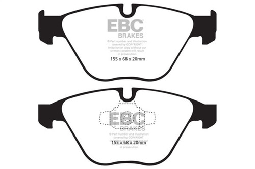 EBC Red Stuff Front Brake Pads for 13+ BMW X1 2.0L Turbo 28i - DP31512C