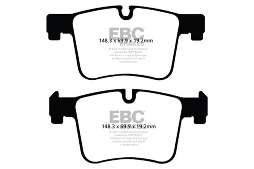 EBC Red Stuff Front Brake Pads for 11+ BMW X3 2.0 Turbo F25 - DP32105C