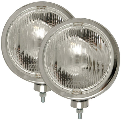 ANZO Off Road Halogen Light Universal H3 8" Round Slimline