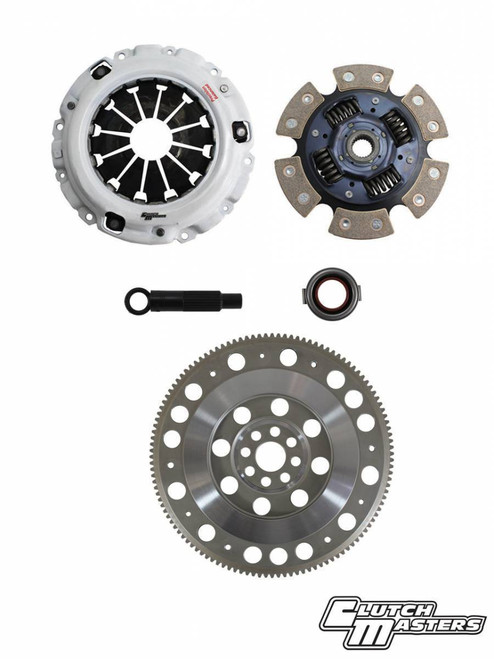 Clutch Masters FX500 6-Puck Rigid Ceramic Clutch Kit w/St FW for 12-13 Civic Si