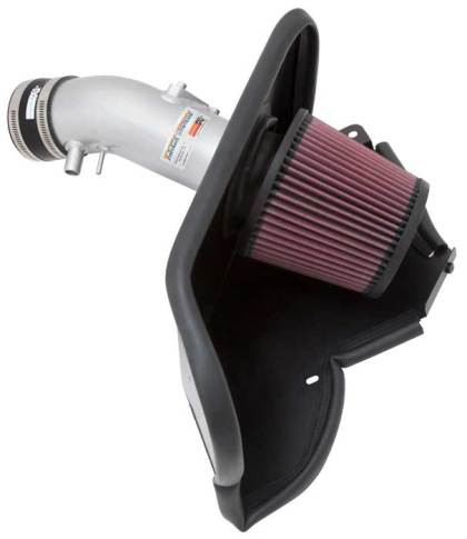 K&N Silver Short Ram Typhoon Intake for 12 Toyota Camry 3.5L V6