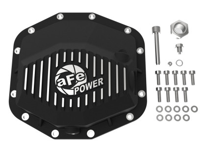 aFe POWER PRO Series Rear Diff Cover Black w/ Gear Oil for 21-22 Ram1500 TRX
