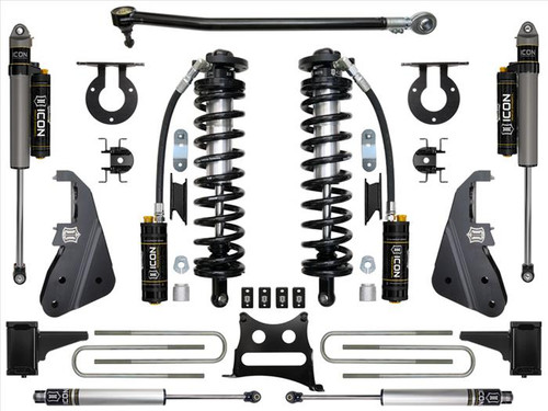 ICON 4-5.5" Stage 4 Coilover Conversion Lift Kit for 2017+ Ford F-250/F-350