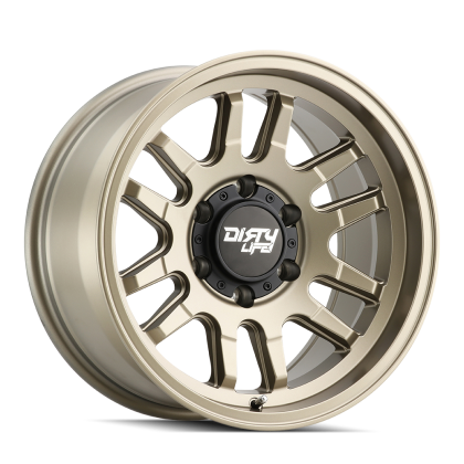 Dirty Life 9310 Canyon 17x9 / 5x127 / -12mm / 71.5mm Hub Satin Gold Wheel