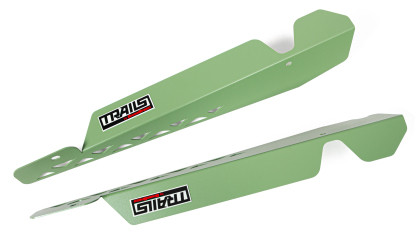 GrimmSpeed TRAILS Fender Shrouds - Green for 13-17 Subaru Crosstrek