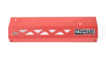 GrimmSpeed TRAILS Pulley Cover - Red for 2018+ Subaru Crosstrek