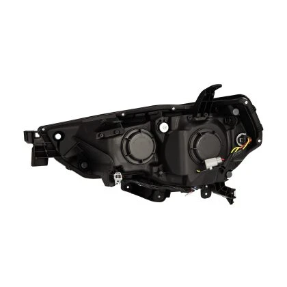 AlphaRex LUXX LED Headlights Black w/ Seq Signal/DRL for 14-20 4Runner