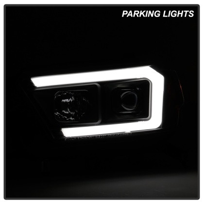 Spyder Signature Projector Headlights - Black for 10-13 Toyota 4Runner