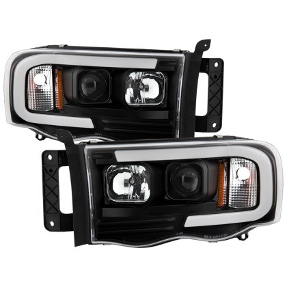 Spyder High-Power LED Headlights - Black for 02-05 Ram 1500 / 00-05 Ram 2500