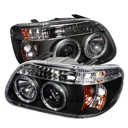 Spyder 1PC Projector Headlights LED Halo Black for 95-01 Ford Explorer
