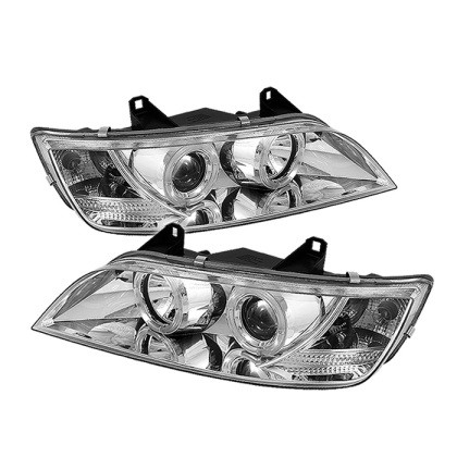 Spyder Projector Headlights LED Halo Chrome for 96-02 BMW Z3