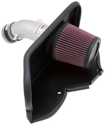 K&N Silver Short Ram Typhoon Intake for 12-16 Toyota Camry V6 - 69-8618TS