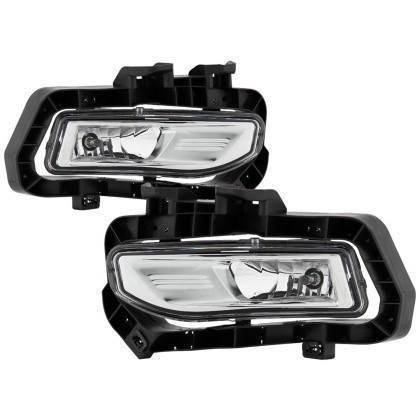 Spyder Fog Lights W/Fit Switch - Bulb-H8  - Clear for 18-20 Nissan Kicks
