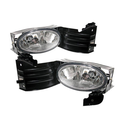 Spyder Fog Lights W/Switch Clear for 08-09 Honda Accord 2Dr