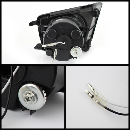 Spyder LED Fog Lights w/Switch Clear for 2012-2015 Toyota Tacoma