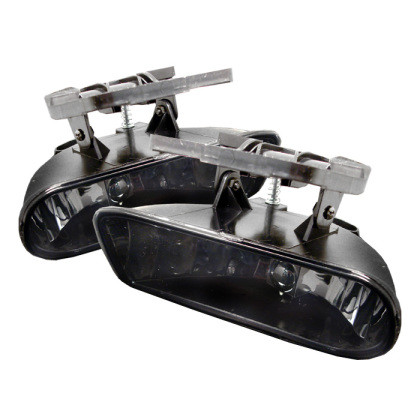 Spyder OEM Fog Lights w/o switch Smoke for 99-02 GMC Sierra 1500/2500