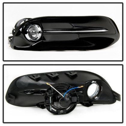 Spyder Fog Light W/Universal Switch- Clear for 2013-2015 Dodge Dart