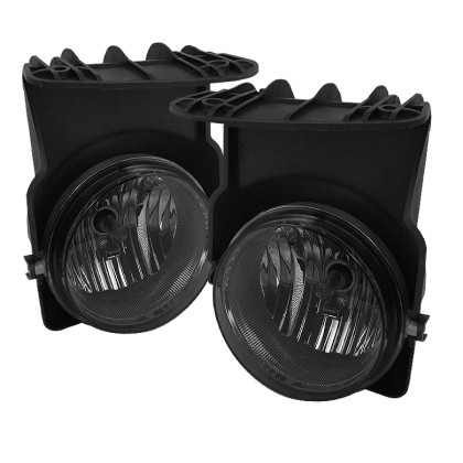 Spyder Fog Lights wo/switch Smoke for 03-06 Sierra 1500/2500