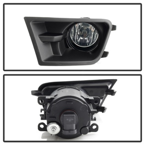 Spyder Fog Light W/Universal Switch- Clear for 10-12 Ford Mustang