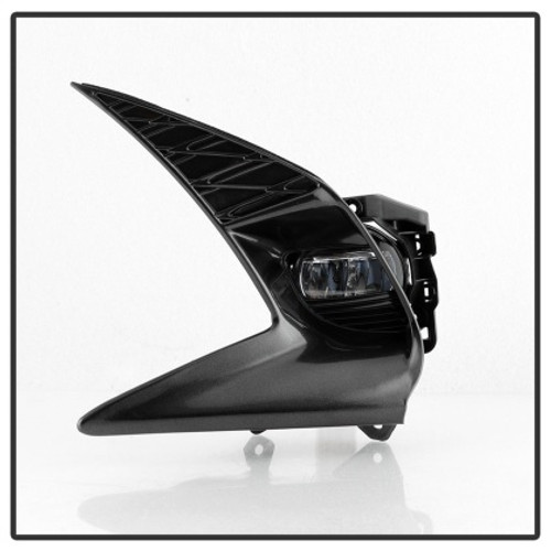Spyder LED Fog Lights w/switch - Clear for 16-18 Lexus GS (w/F-Sport Pkg)