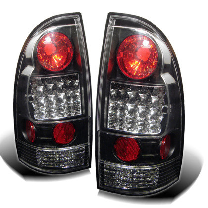 Spyder LED Tail Lights Black for 05-15 Toyota Tacoma
