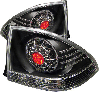 Spyder LED Tail Lights Black for 01-05 Lexus IS 300