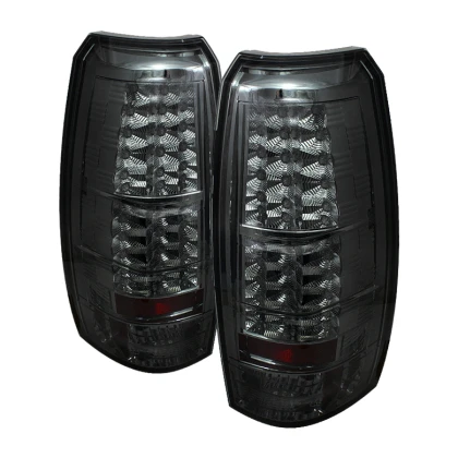 Spyder LED Tail Lights Smoke for 07-13 Chevy Avalanche