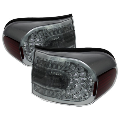 Spyder Xtune LED Tail Lights Smoke for 07-14 Toyota Fj Cruiser