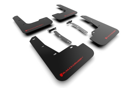 Rally Armor Black UR Mud Flap w/ Red Logo for 2022 Hyundai Elantra N & N Line