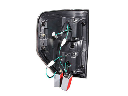 ANZO LED Taillights Red/Clear for 2009-2014 Ford F-150