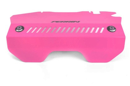 Perrin Pulley Cover - Hyper Pink for Subaru (For FA DIT Engines)