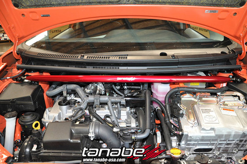 Tanabe Sustec Front Strut Tower Bar for 12-13 Toyota Prius C