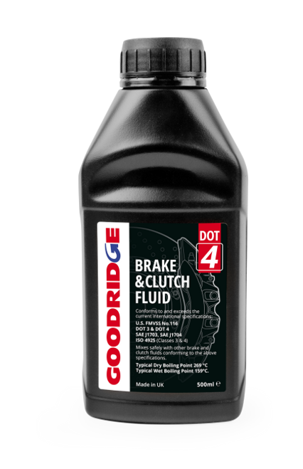Goodridge 500ML Performance Dot 4 Brake Fluid - Single