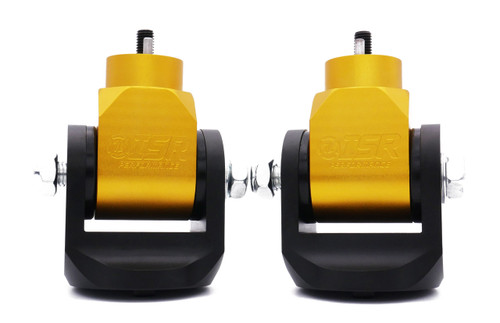 ISR Performance Billet Engine Mount Set w/ Poly Bushings for Nissan 370Z/G37 Z34